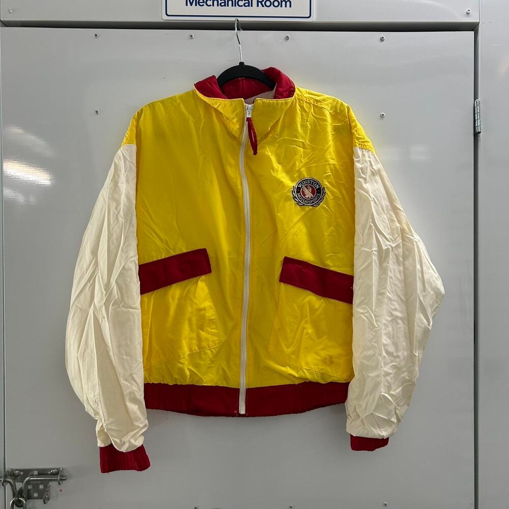 VTG Yellow and red Winston jacket